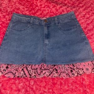 Cutest western skirt